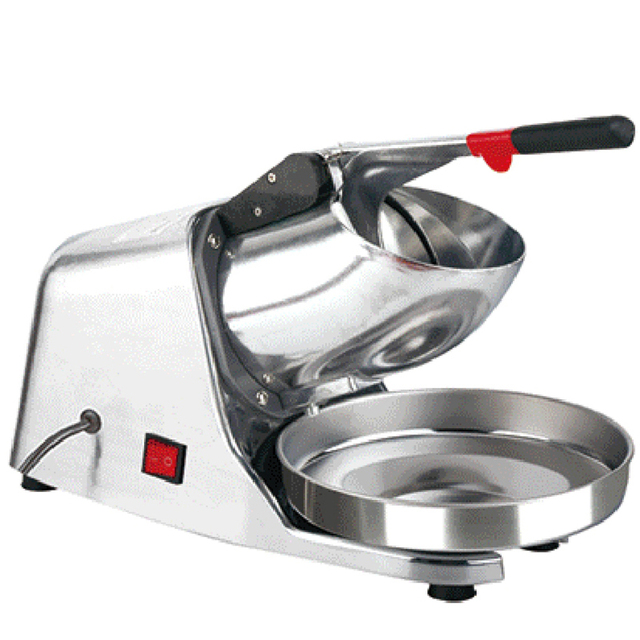 WF-A109 Electric Commercial Block Ice Crusher Shaved Ice Machine for Home Kitchens Bars Restaurants