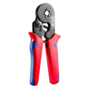 Niu Xiang Tubular Terminal <b>Crimping</b> Pliers 10 Awg High Carbon Steel Industrial <b>Wire</b> Crimper Front Entry Black Oxide Finish - Product Image 5