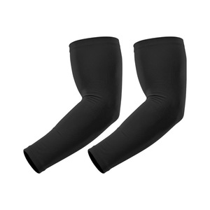 Summer Sun Protection Arm Sleeves For Men And Women Uv Protection Solid Color Lycra Sports Outdoor Use Plus Size Ice Silk - Product Image 1
