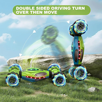 Voiture télécommandée HOSHI 1611 MAX Stunt Car avec télécommande 2,4 GHz, véhicule torsadé 1/12, contrôle gestuel par montre, jouet pour enfants, 2 batteries incluses (stock US)