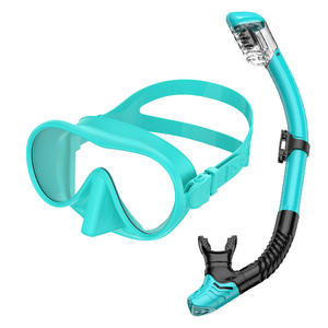 Set Completo per Snorkeling Unisex in Silicone Liquido e Materiale PC, Protezione Nasale e Boccaglio in Silicone, Prodotto a Shenzhen per Immersioni e Nuoto - Product Image 1