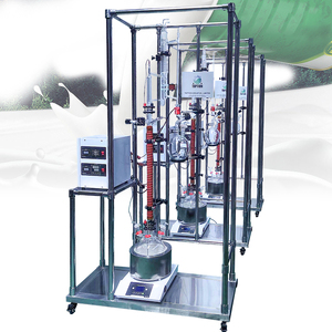 Destilación de vidrio de borosilicato alto esférico de laboratorio, Control de agitación magnética, Motor de CC sin escobillas, calefacción eléctrica - Product Image 6