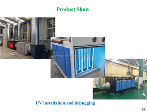 ตัวประมวลผลกลิ่นด้วยแสงโฟโตไลซิสประสิทธิภาพสูงสำหรับโรงงานยางส่วนประกอบหลักรวมถึงปั๊มและเครื่องยนต์ - Product Image 6