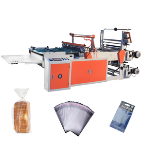 Chất lượng cao phim nhựa Bopp niêm phong túi tự dính túi bên niêm phong túi Máy làm - Product Image 1