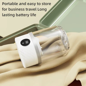 Mini Lavadora Portátil con Carga Inalámbrica, Vaso Lavador Eléctrico para Ropa Interior, <span class=keywords><strong>Calcetines</strong></span>, Ropa de Bebé, Ropa de Mascotas, Lavadora Turbo - Product Image 6