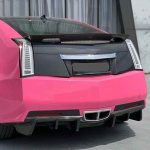 凯迪拉克CTS 2008-2012 2门版碳纤维车身罩碳纤维后保险杠行李箱 - Product Image 4