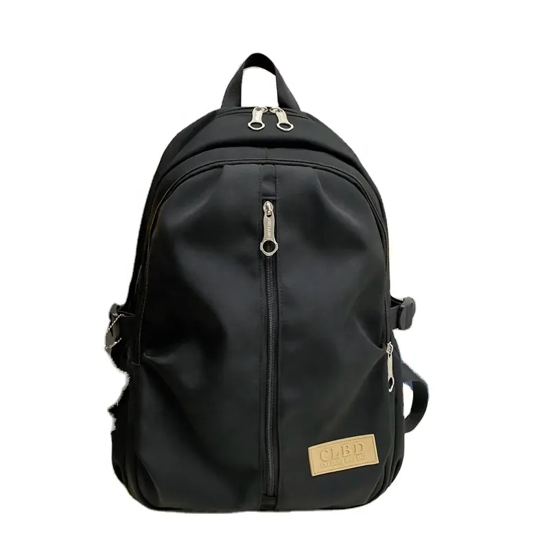 Eğlence büyük kapasiteli naylon sırt çantası sıçrama geçirmez öğrenci okul çantası basit aşınmaya dayanıklı pc bilgisayar sırt çantası