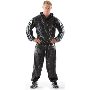 Julyfit Veste et pantalon amincissants personnalisés pour le fitness et la perte de poids Ensemble de <span class=keywords><strong>sauna</strong></span> en PVC pour hommes et femmes - Product Image 6