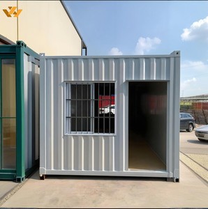 Conteneur modulaire en acier à assemblage rapide, respirant, style Mid-Century Modern, avec panneaux ondulés, 20FT 40FT, pour cabine ou maison - Product Image 2