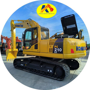 Excavadora de Orugas Usada Komatsu PC210 210LC-8 Original de Alta Calidad, Excavadoras Komatsu PC 210LC, Maquinaria Hidráulica - Product Image 1