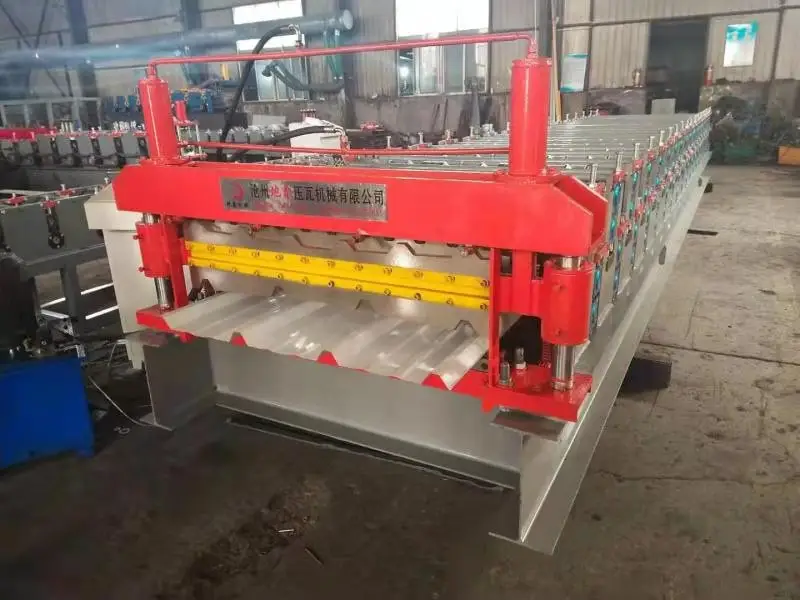 Automatic clay mud earth soil block paver press cement concrete roof tile making machine
