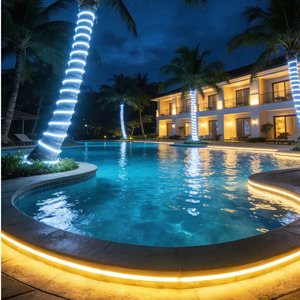 Bande lumineuse <span class=keywords><strong>LED</strong></span> COB 220V, 10mm, 296 diodes/m, haute luminosité, étanche, Flexible, <span class=keywords><strong>ruban</strong></span> <span class=keywords><strong>LED</strong></span> <span class=keywords><strong>pour</strong></span> éclairage de pièce, cuisine, <span class=keywords><strong>extérieur</strong></span> - Product Image 4