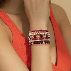 Braccialetti Boho alla Moda, Set Unisex per Feste, Gioielli Intrecciati a Mano in Legno, Abbinabili a Tutto per Appuntamenti - Product Image 4
