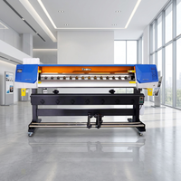 Imprimante professionnelle 1,8 m à tête simple I3200, jet d'encre numérique éco-solvant grand format pour bannières extérieures / Imprimante jet d'encre
