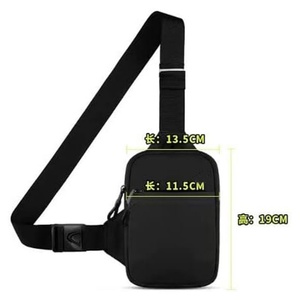 Bolso de Pecho Multifuncional 2024, Bolso de Hombro de Poliéster a la Moda para Hombre, Estilo Coreano, Bolso Mensajero Informal - Product Image 2