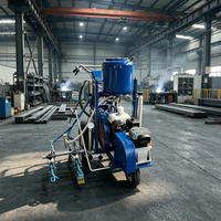 Machine de marquage routier 4,3 CV à haute efficacité, faible coût d'entretien, utilisation par une seule personne