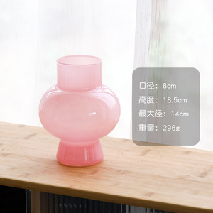 <span class=keywords><strong>Vase</strong></span> à fleurs en verre transparent en forme de lanterne, noir, blanc, rose, bleu, jaune clair, <span class=keywords><strong>vert</strong></span>, rouge foncé, pour la décoration de table de mariage - Product Image 1