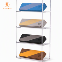 Étui à lunettes de soleil en cuir PU de luxe, logo personnalisé, couleur contrastée, pochette de protection pour lunettes