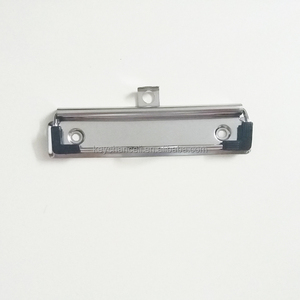 Cina stazionario forniture per ufficio commerciale 120mm argento File di File Clip a molla piatta in metallo blocco appunti <span class=keywords><strong>con</strong></span> gancio gancio - Product Image 5