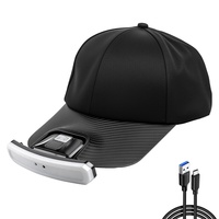 Luz LED para Gorra con Modos RGB 180 °   Luz para Gorra Recargable con Sensor de Movimiento Giratorio, Resistente al Agua IPX4, con Pantalla Digital