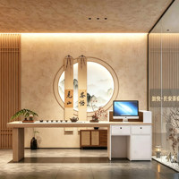 Nouvelle table à thé multifonctionnelle en bois de style chinois, comptoir de caisse, comptoir de réception, salons de beauté, centres de bien-être, salons de thé