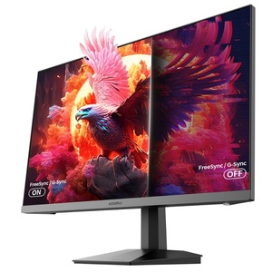 Moniteur de jeu PC <span class=keywords><strong>KOORUI</strong></span> GN06 27 pouces IPS 165Hz, cadre ultra-fin sans bordure, interface HD, 100% SRGB, temps de réponse de 1 ms, <span class=keywords><strong>écran</strong></span> large noir - Product Image 3