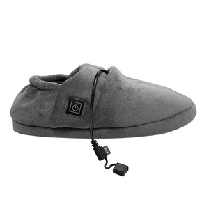 Pantuflas de Terciopelo Súper Suaves con Calefacción Transfronterizas Personalizadas para Hombre y Mujer, Lavables en Interiores, Antideslizantes, con Calefacción Eléctrica USB, de EVA - Product Image 5