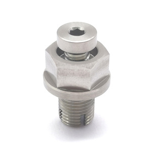 M12.1X1.25 Stainless Steel Oil Pan Repair Bolt With O Ring Drain <b>Plug</b> Screw For Automotive Use - Product Image 3