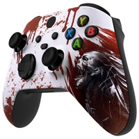 Coque de remplacement personnalisée en plastique pour la face avant supérieure du contrôleur de manette sans fil Xbox Series X S d'origine