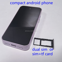 Téléphone Mini Android 4G Double SIM Prêt à Expédier, Débloqué, Version Globale, Compatible Tous Bandes