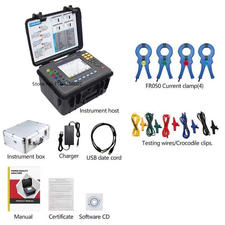 ES4000 พร้อมเซ็นเซอร์วัดกระแส FR050