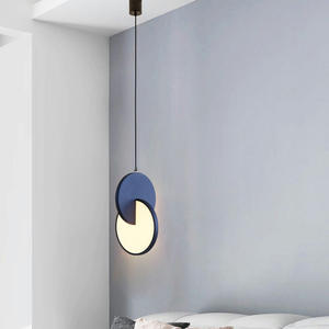 โคมไฟเพดาน LED สไตล์ญี่ปุ่น-นอร์ดิกแบบมินิมอล โครงเหล็ก ปรับความสูงได้ 180 ซม. เหมาะสำหรับห้องนอน แสงไฟหรูหรา - Product Image 6