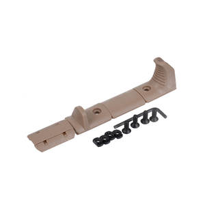 LAMBUL ML מרקם נגד החלקה כיסוי מסילות ניילון סט תושבת קליפס מגן יד מגן שחור/חום ציד ספורט בחוץ - Product Image 6