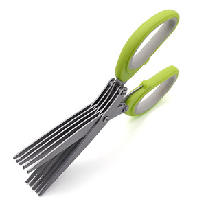 Stainless Steel Multi Layer Scissors 4 In <b>Kitchen</b> Shears For Cutting Vegetables And <b>Paper</b> Shredding - Product Image 3