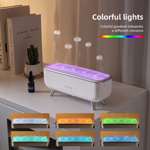 Dynamische Kwallen Aroma Diffuser Ultrasone Cool Mist Luchtbevochtiger Kleurrijk LED Nachtlampje Essentiële Olie Afstandsbediening - Product Image 3
