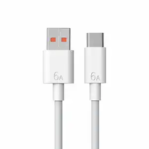 Wholesale Hot Selling Commonly Used Accessories & Parts 1m 1.5m 2m 6a 65w Super Fast Usb Charger Cable Type C Fast Charging Cabl
