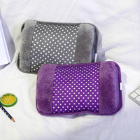 Sac d'eau chaude électrique coloré portatif de prix usine avec le chauffe-mains rechargeable par USB de couverture de peluche