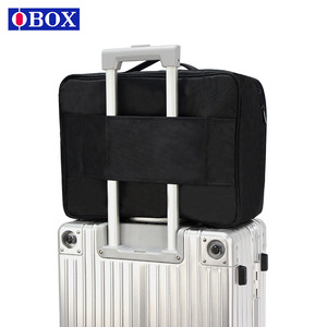 Sac de rangement pour coiffeuse Qi Hui, en tissu Oxford noir, léger, avec poignée souple, pour un usage quotidien - Product Image 1