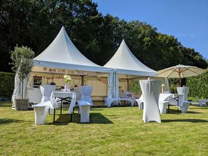 Tente Pagode en Aluminium Imperméable avec Toit Pyramidal pour Mariages, Fêtes, Expositions, Banquets, Festivals et Événements Commerciaux - Product Image 5