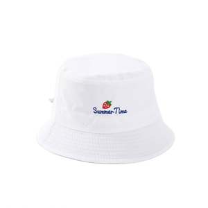 หมวกทรงถังแฟชั่นผ้าฝ้ายพิมพ์ลายหรือปักโลโก้ของคุณเอง - Product Image 3