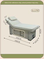 Table de massage électrique réglable et pliable, lit de spa moderne, multifonctionnel, thérapie thermique, en bois, pour hôtel, école, salon