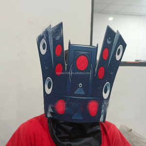 Traje de cosplay temático de juego de terror de Halloween - Mallas estilo Hombre Monitor/Hombre TV/Hombre Inodoro - Product Image 5