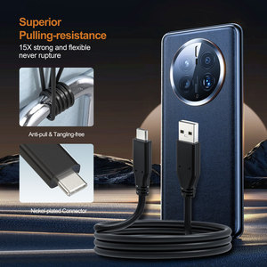 5Gbps ซุปเปอร์สปีด​​<span class=keywords><strong>USB</strong></span> 3.0 ถึง <span class=keywords><strong>USB</strong></span> <span class=keywords><strong>C</strong></span> สายเคเบิล 3A 60W ชาร์จเร็วประเภท <span class=keywords><strong>C</strong></span> สายข้อมูลสำหรับเสี่ยวมี่ หัวเว่ย ออปโป้ วีโว่ ซัมซุงสมาร์ทโฟน - Product Image 2