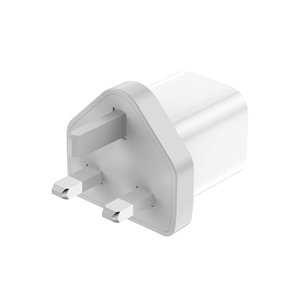 <span class=keywords><strong>Chargeur</strong></span> mural portable Budi avec logo personnalisé, 33 W, charge rapide pour téléphone, type C PD, 1 USB C, prise UK - Product Image 2