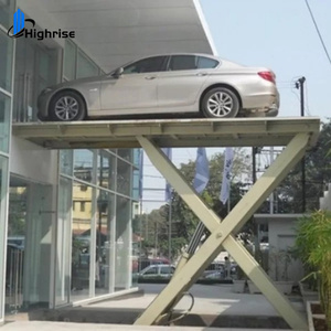 Elevador de Tijera Hidráulico Estacionario para Estacionamiento de Coches, Elevador de Tijera para Garaje Subterráneo de Doble Plataforma con Certificación CE ISO - Product Image 4