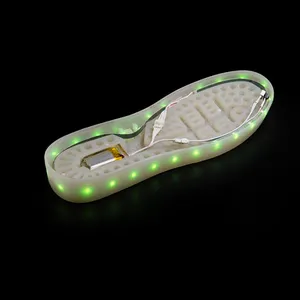 Phổ Biến Led Flash Đêm Giày Chạy Light Up Giày Người Lớn USB Sạc Led Giày Strip Ánh Sáng Cho Phụ Nữ