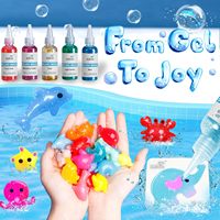 Penjualan laris Kit mainan Elf air ajaib Squishies untuk anak-anak Gel ajaib air mainan sensorik hewan peliharaan pesta menyenangkan Kit kerajinan DIY