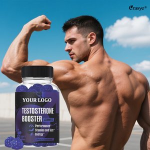 OEM/ODM Testosteron-Booster-Gummis mit Horny Goat Weed für Männer – Nahrungsergänzungsmittel zur Unterstützung von Energie und Kraft - Product Image 1