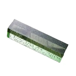 Real Color Crystal Glass Brick Color Glass Block For Wall Partition