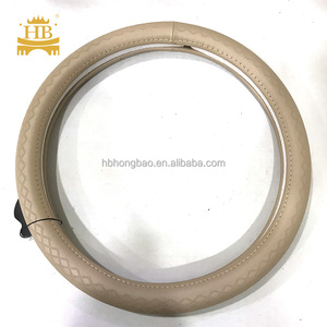 Funda de <span class=keywords><strong>Volante</strong></span> Deportiva de Cuero, Cómoda, de Fibra de Carbono y Cuero Genuino - Product Image 4